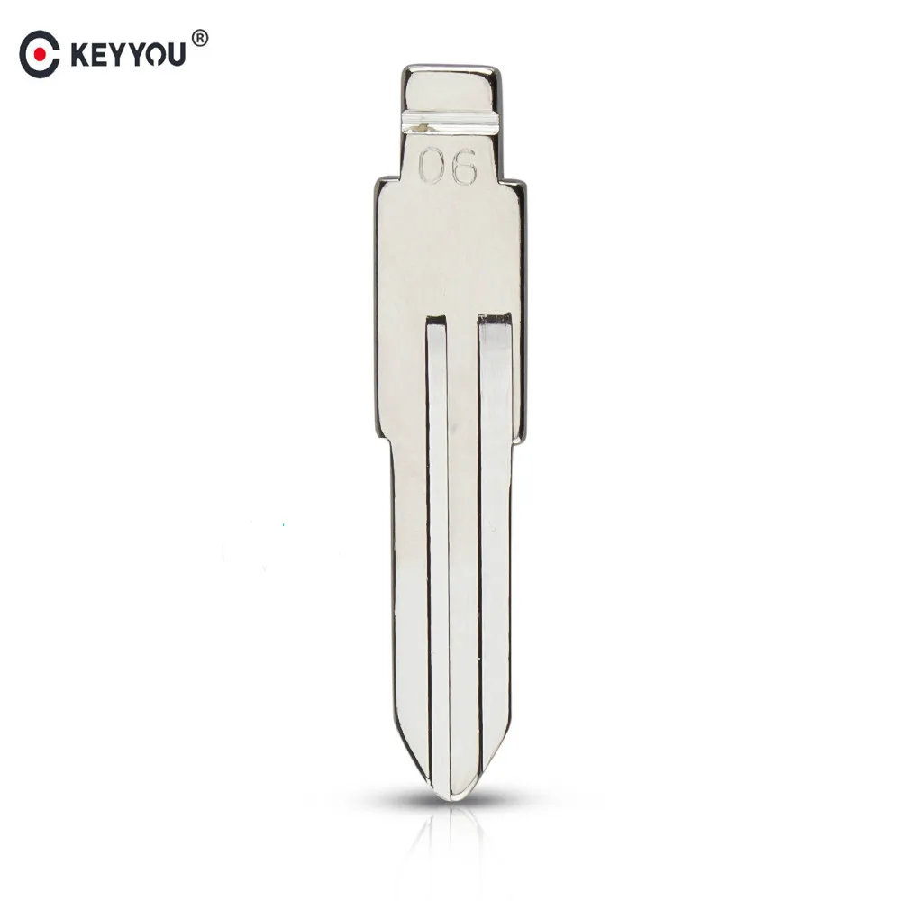 

Складной автомобильный Стайлинг KEYYOU #06, замена лезвий пустой корпус для дистанционного ключа для Nissan Duke Bluebird Ban Demeano, сменный Стайлинг автомобиля