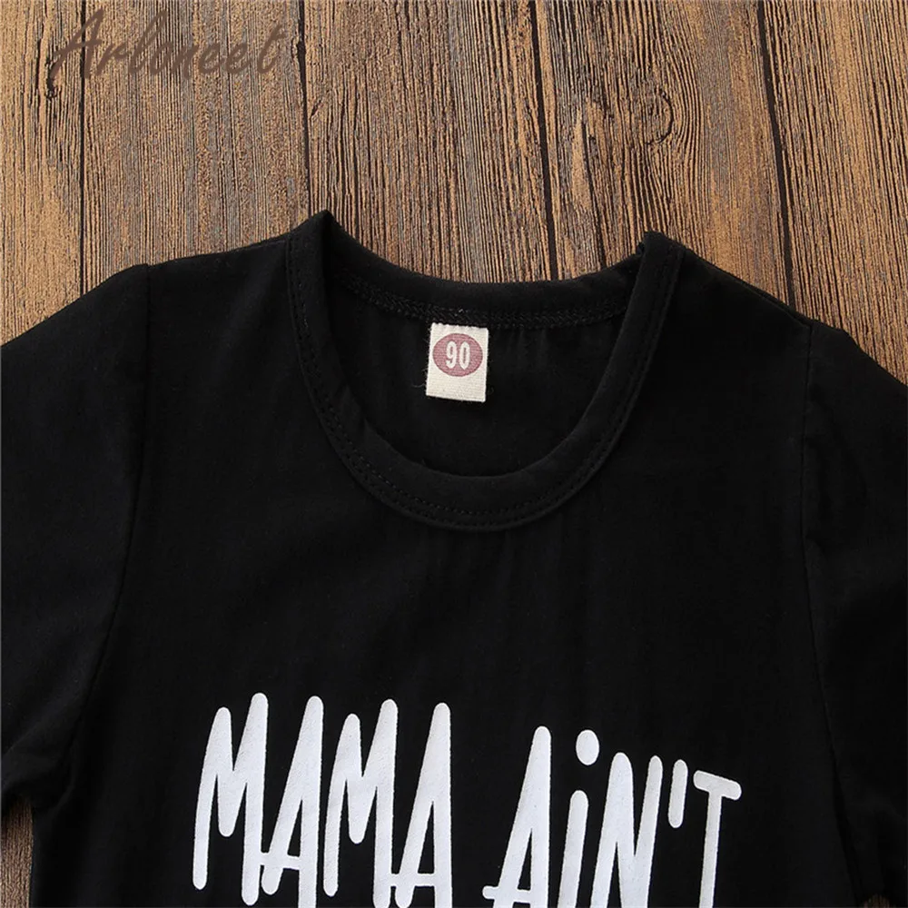 ARLONEET Cool baby boy Clothes short sleeve tshirt Letter print beach shirt for boys Camouflage pants 2019 Summer Outfits |