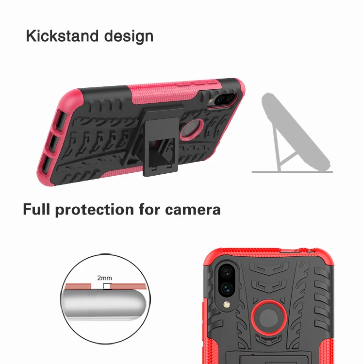 Armor Cover For Xiaomi Redmi Note 7 6 5 Pro Global 6A Note5A Back Shell Mi 9 8 SE Lite 5C A1 5X 3 Pocophone F1 Phone Case |