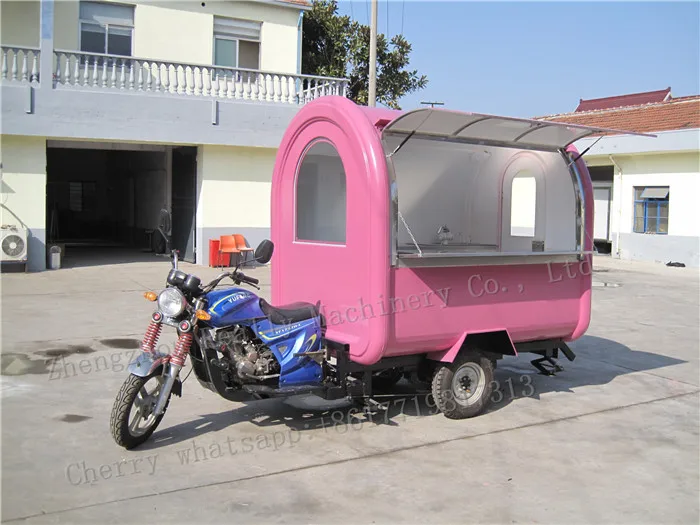 Новейшая топливная фургон моторная для еды Tuk продажи/бензиновая еды/газовая