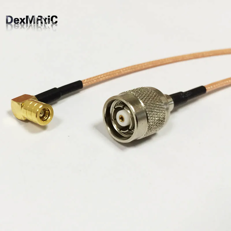 RP TNC Штекерный переключатель SMB гнездовой прямой угол ОТРЕЗОК кабеля RG316 15 см