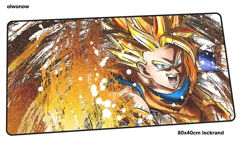 Коврик для мыши Dragon Ball 800x400x3 мм объемный рисунок игровой коврик для мыши Коврик для геймера Популярная Игровая компьютерная настольная клавиатура со встроенной мышью игровые коврики