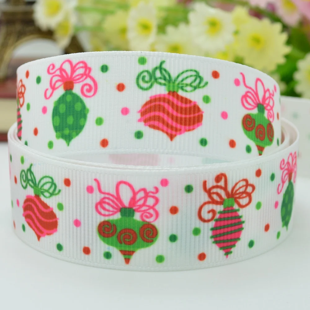 DUWES 7/8 &quot22 мм 2 5 10 50 ярдов Рождество Минни снег Иисус любит меня Печать grosgrain ленты