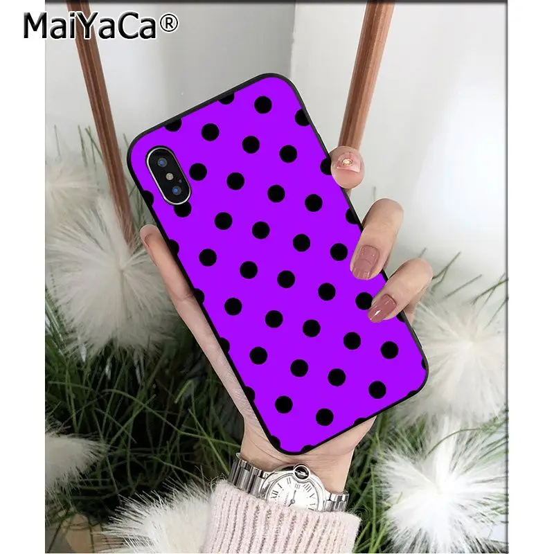Мягкий Черный силиконовый чехол MaiYaCa для iPhone 8 7 6 6S Plus 5 5S SE XR X XS MAX | Мобильные