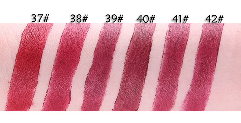 Miss Rose 42 цвета (37-42 #) матовая губная помада макияж для губ оттенок красные губы