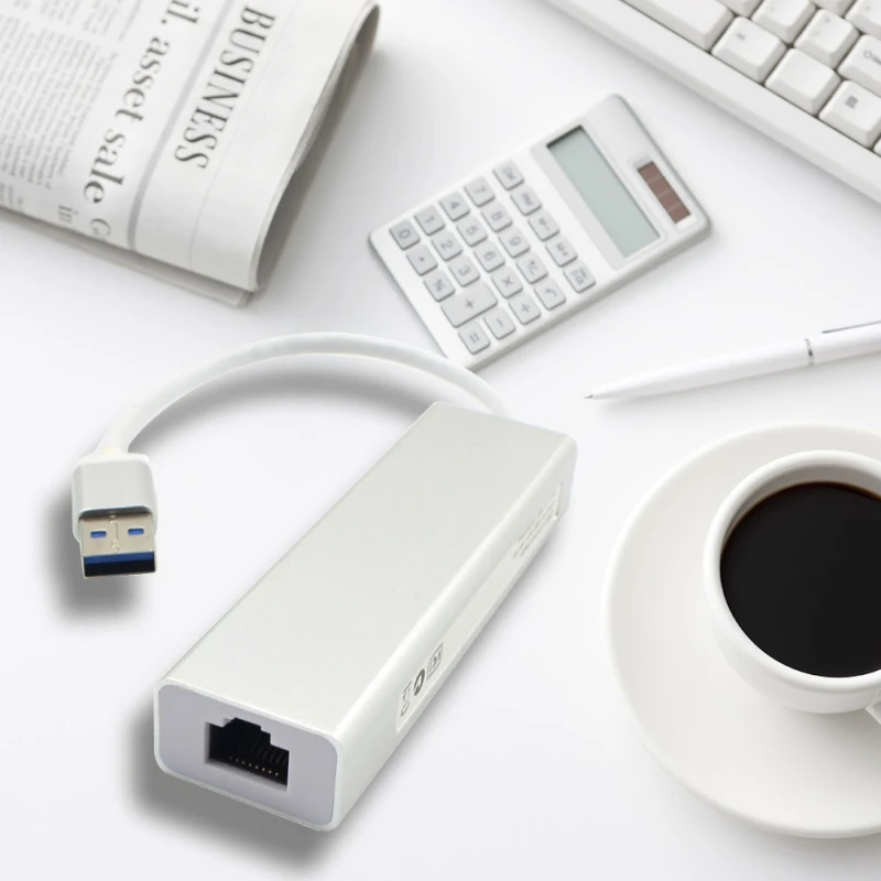 USB3.0 сетевая карта + порт концентратор гигабитный Ethernet адаптер к RJ45 Lan для Windows XP 7