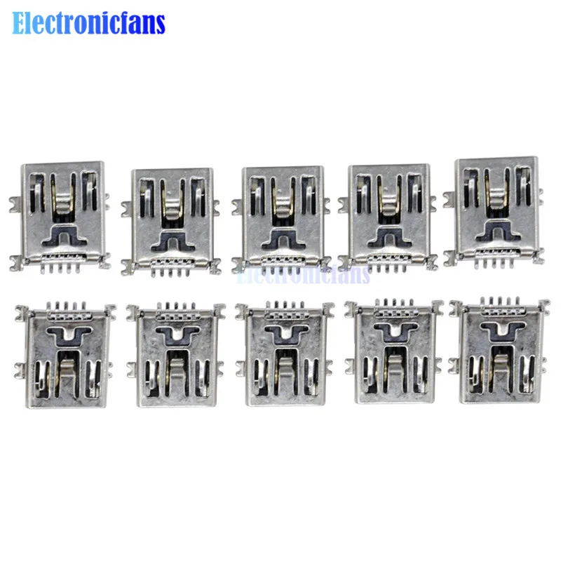 20 шт. мини USB SMD 5 контактный разъем Mini B разъем|plug mini usb|plug usbusb b |