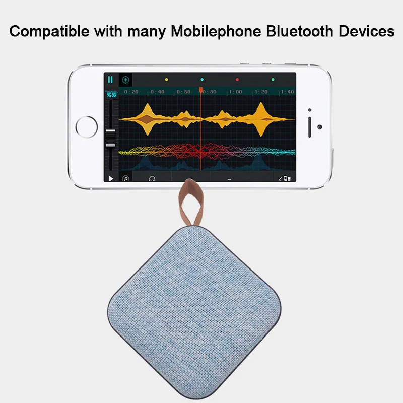 Беспроводной Портативный Bluetooth Динамик открытый Бас Аккумуляторная s мини