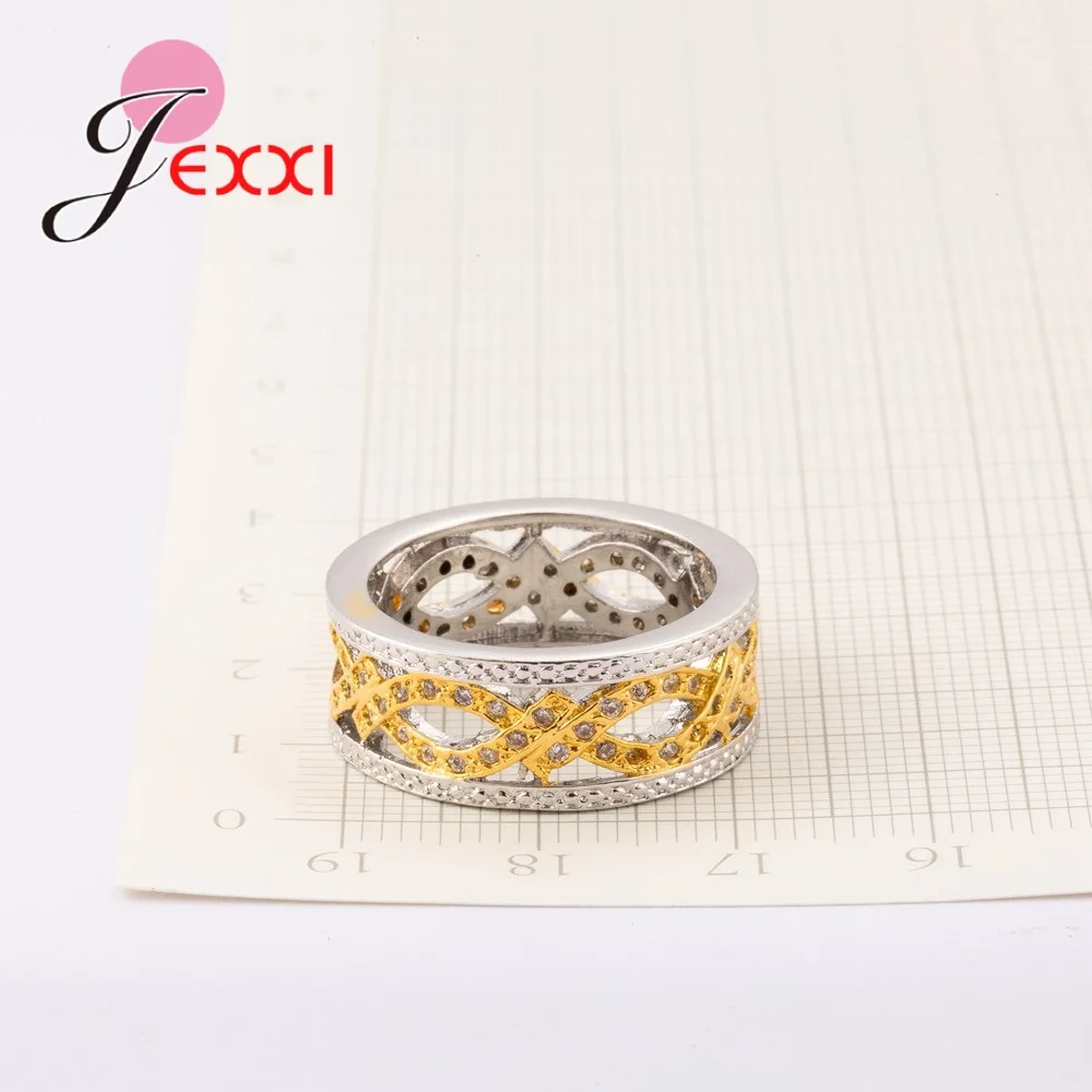 Новое поступление уникальный дизайн полые кольца искусственное серебро