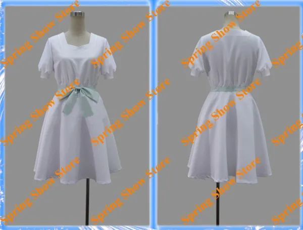 

Sword Art Online ALfhiem Online Yui White Dress Animation Cosplay Costume