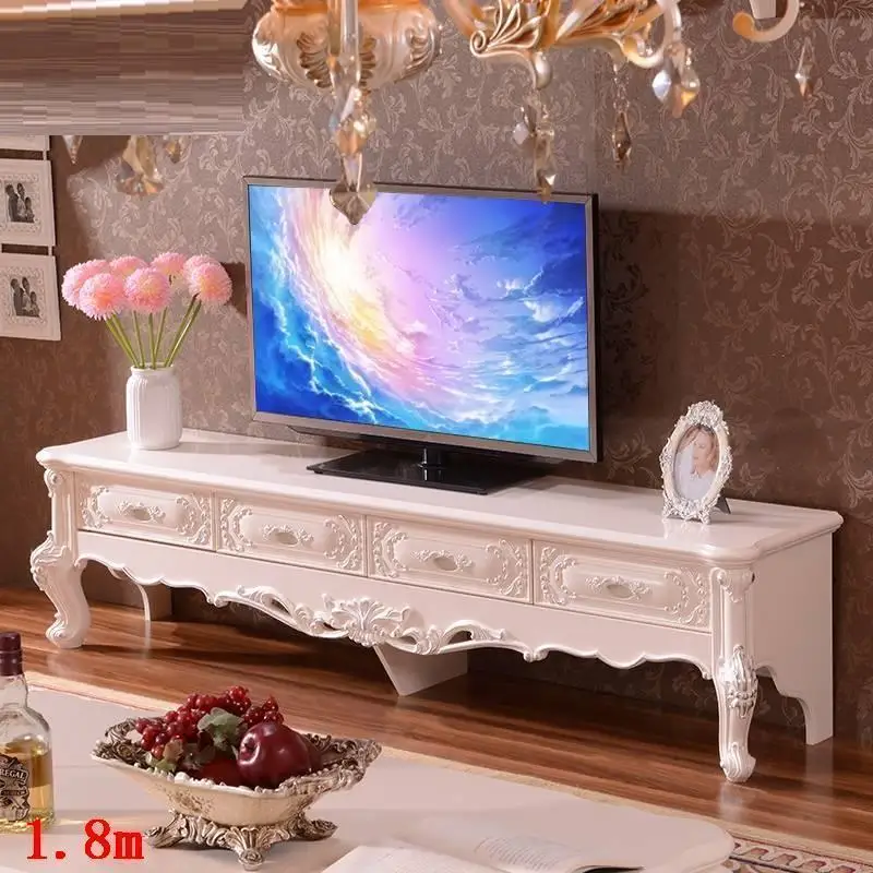 Version J Поддержка Ecran Ordinateur Bureau Led Mesa деревянная Tele мебель Европейский деревянный Meuble Mueble стол монитор стенд ТВ шкаф - Цвет: Version J