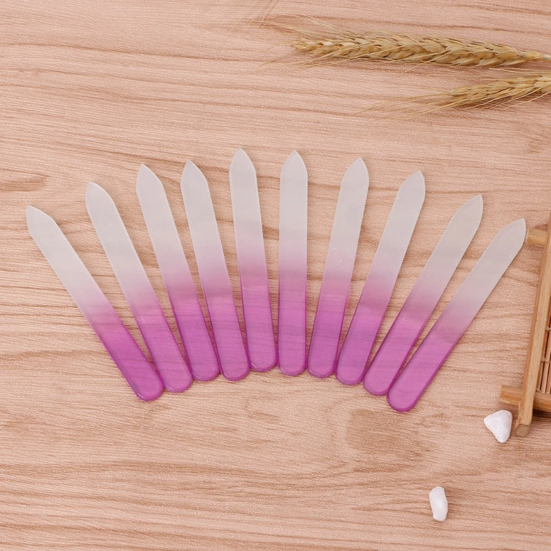 Makeup Durable Glass Nail Art Buffer Files Manicure Pro File Device Tool | Красота и здоровье