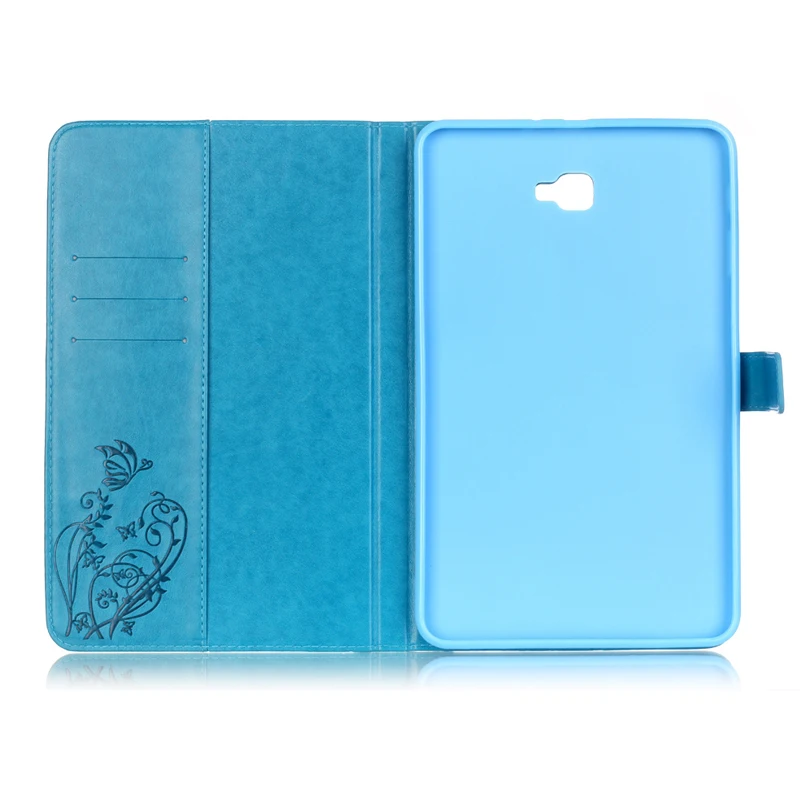 Планшет T580 T585 Funda для Samsung Galaxy Tab A A6 10 1 2016 модный кожаный флип-кошелек с бабочкой и