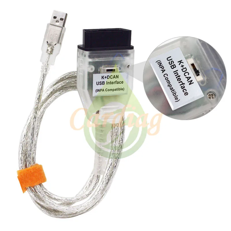 Новый ИНПА K + может переключатель для BMW с FTDI FT232RL чип INPA Поддержка 8 Pin и LINE