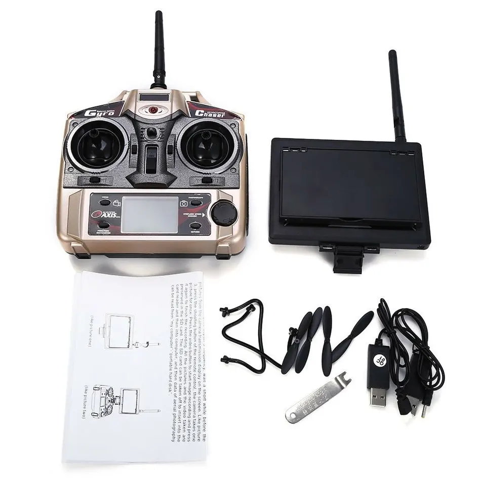 JJRC H32GH 5 8G FPV HD камера 2 4 ГГц 4CH 6 осевой гироскоп RC Квадрокоптер передача в реальном