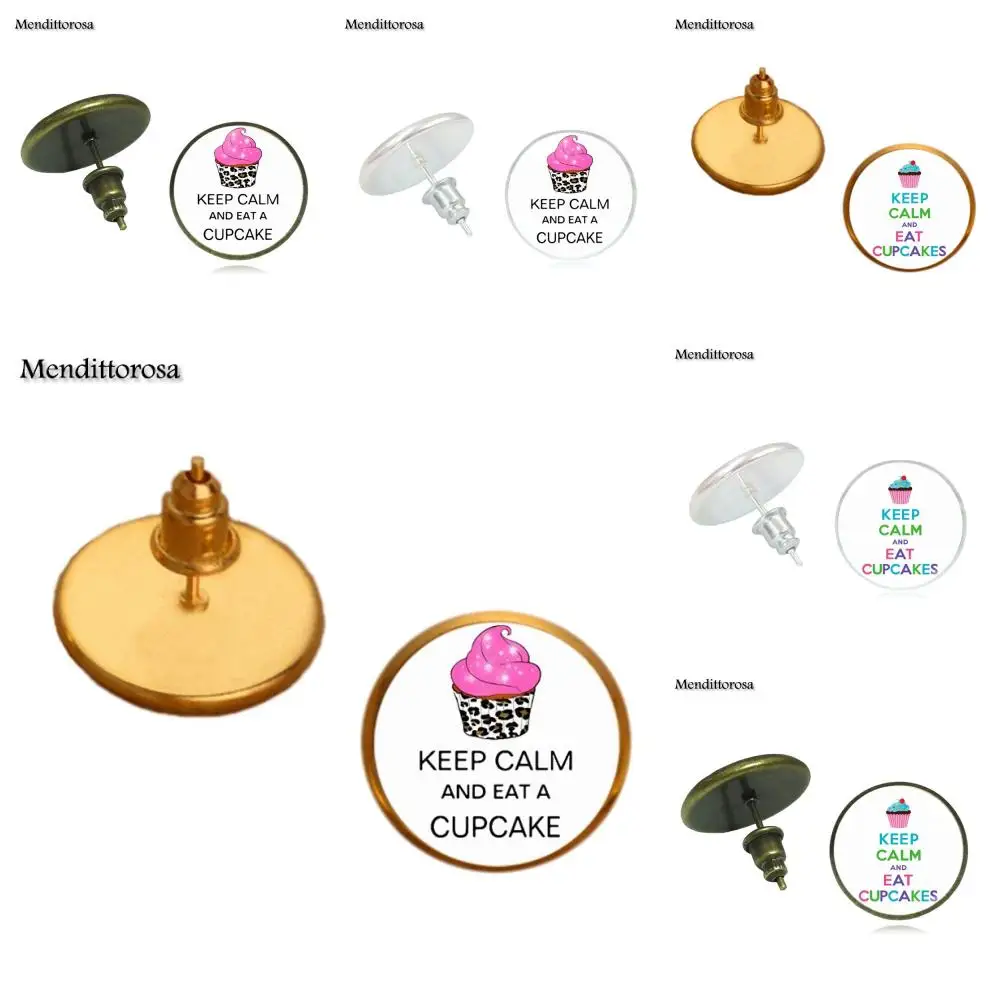 Винтажные Ювелирные изделия Mendittorosa Keep Calm стеклянный кабошон