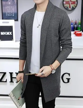 Новинка 2017 весенне-осенний мужской вязаный кардиган свитера для мужчин