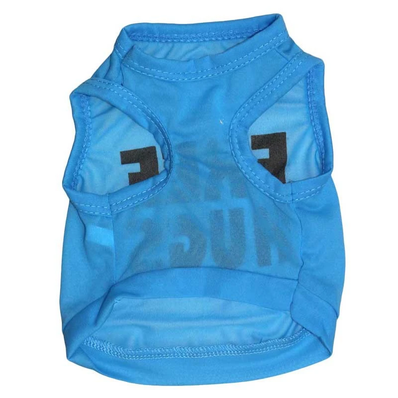 Pet Clothing dog clothes full polyester slim breathable print fuee hugs pet vest spring and summer new style Fashional Epet | Дом и сад