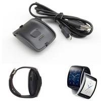 for samsung galaxy gear s r750 charger desktop smart watch charging dock for galaxy gear s sm r750 with usb cable black cradle