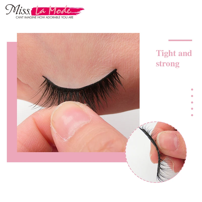 Misslamode Glue Eyelash false eyelashes For 3D Mink Long Lasting Makeup Tools glue for eyelash extension Adhesive 5ml |