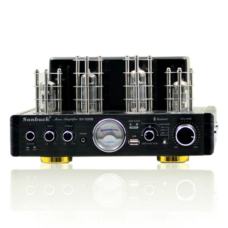 Новый 10D SV 1050B LM1875 лихорадка hifi ламповый усилитель звука bluetooth|Усилители мощности|