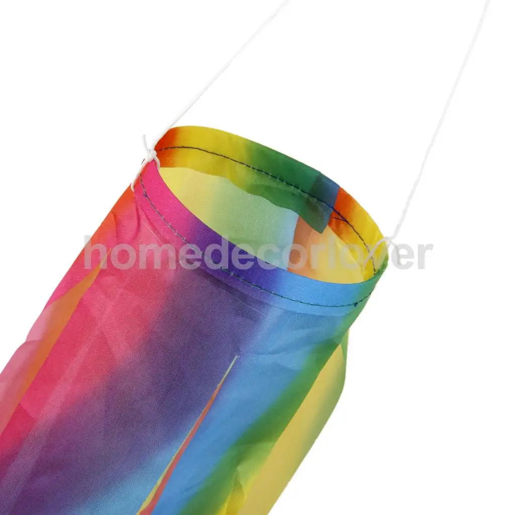 100 см Радуга Windsock флаг с изображением карпа Koi Nobori ветер стример подвесной