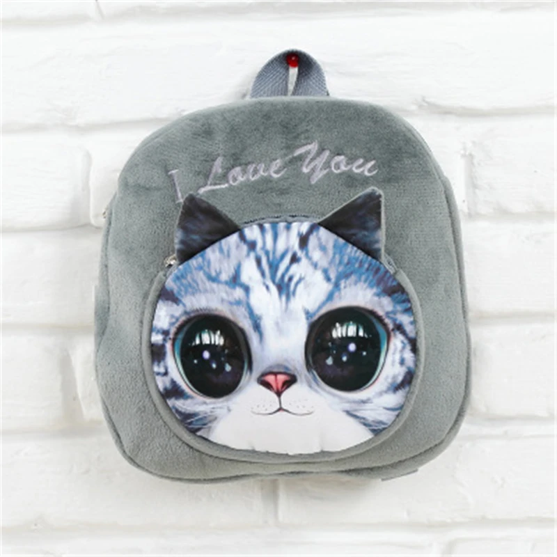 Детский школьный портфель с 3D рисунком Менг Ван Цзы мяу детский для канцелярских