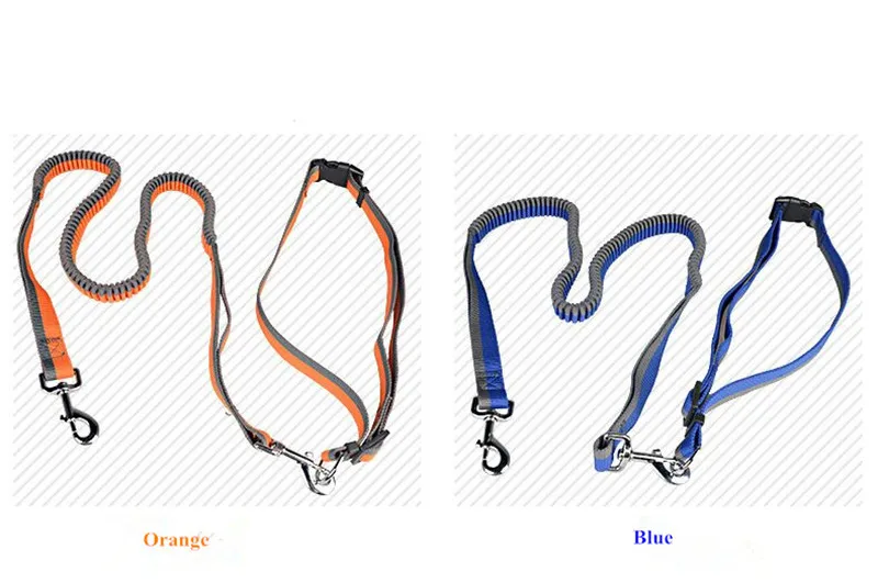 hands free pet Leashes Nylon dog Pull strap for meidum and big dogs B36 | Дом и сад