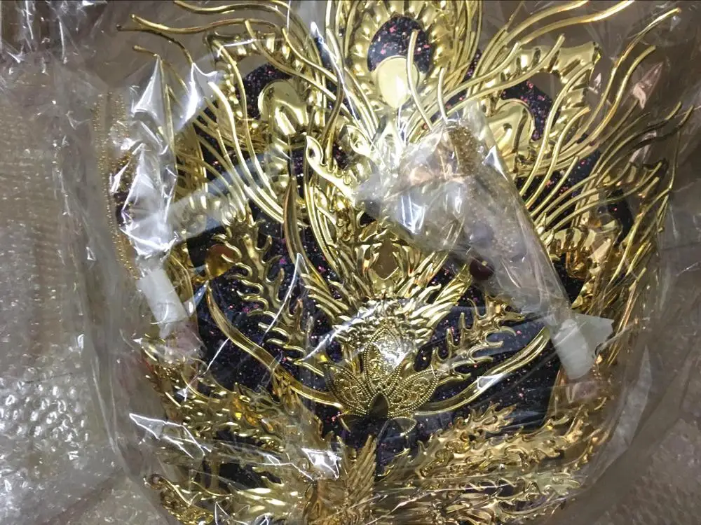 Красивый павлин головной убор Королева Косплей hat и серьги для выступления глава орнамент красивая принцесса шляпа Карнавальная одежда