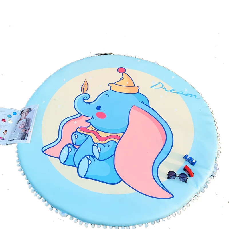 Dumbo Микки коврик Детский ползающий игровой коврик для улицы пикника путешествия мягкий четыре сезона детский коврик одеяло подарок