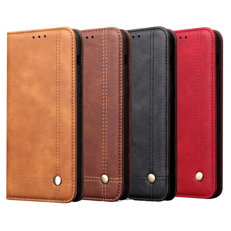 

Luxury Vintage Leather Case For Asus Zenfone Max Pro (M2) ZB631KL Automatic Magnetic Flip Case For Zenfone ZB631KL Cover Bags