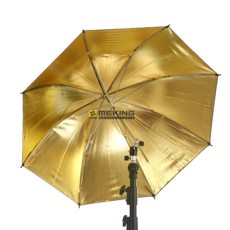 2 шт. зонтичное освещение Meking золотисто черное 84 см/33 дюйма|umbrella softbox|for photographersumbrella