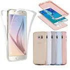 Чехол для Samsung Galaxy A750, A9 2018, A8, A6 Plus, ТПУ, прозрачный мягкий чехол на 360 градусов для huawei honor 8A, 8S, enjoy 9 plus