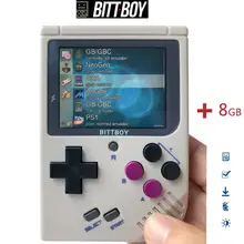 Ретро видеоигра, BittBoy V3.5+ 8 Гб/32 ГБ, игровая консоль, портативные игровые плееры, консоль Ретро, загрузка еще игр с sd-карты
