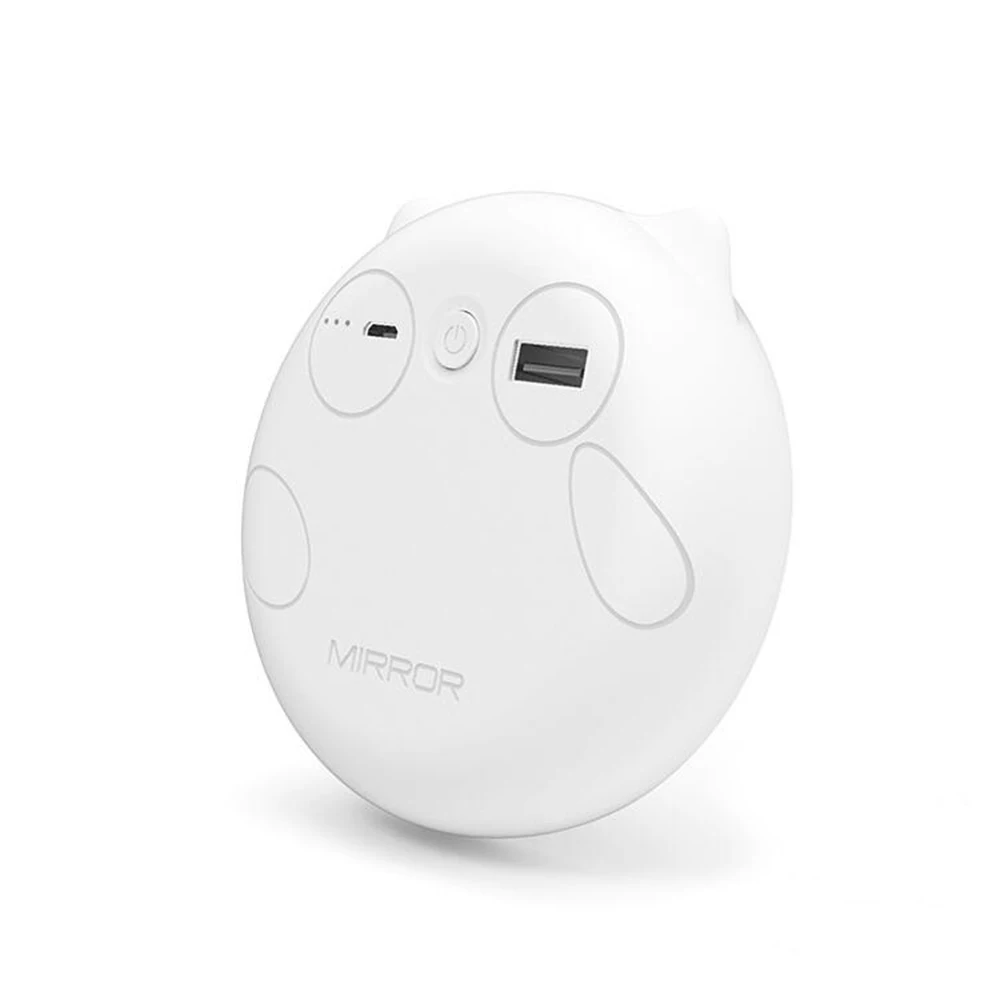 Светодиодный ночь зеркало для макияжа с лампой мобильный Мощность Портативный