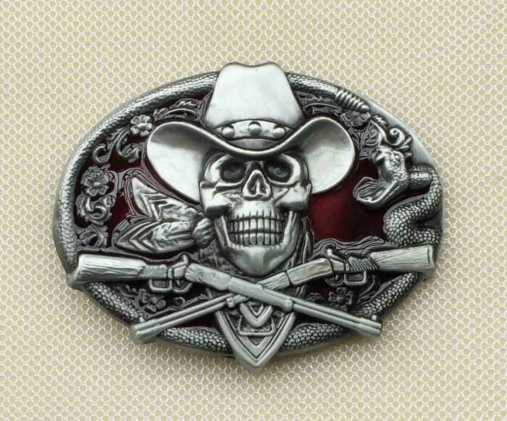 Западный череп ковбоя пряжка ремня|belt buckle|belt buckle westernwestern belt |