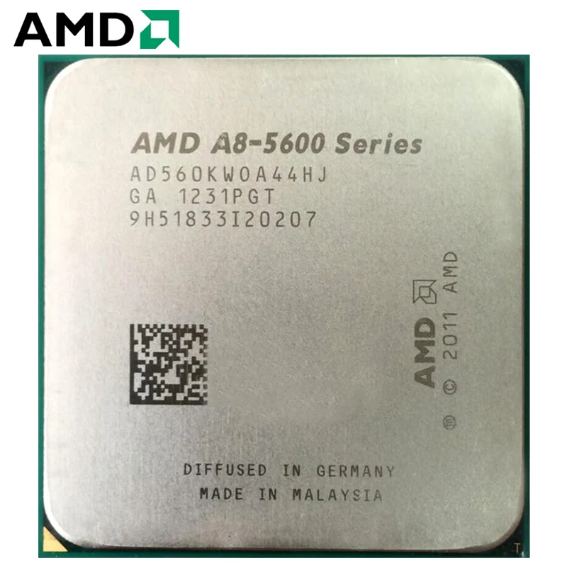 

AMD A8-Series CPU A8-5600 A8 5600K A8 5600 PC computer 3.6GHz Quad-Core Desktop Processor AD560KWOA44HJ Socket FM2