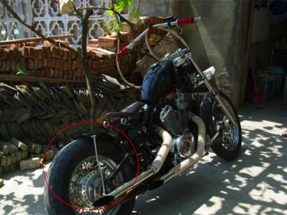 Бесплатная доставка держатель кронштейна для заднего крыла на заказ Harley Honda Kawasaki Suzuki Yamaha Cruiser Cafe Bobber XL|holder