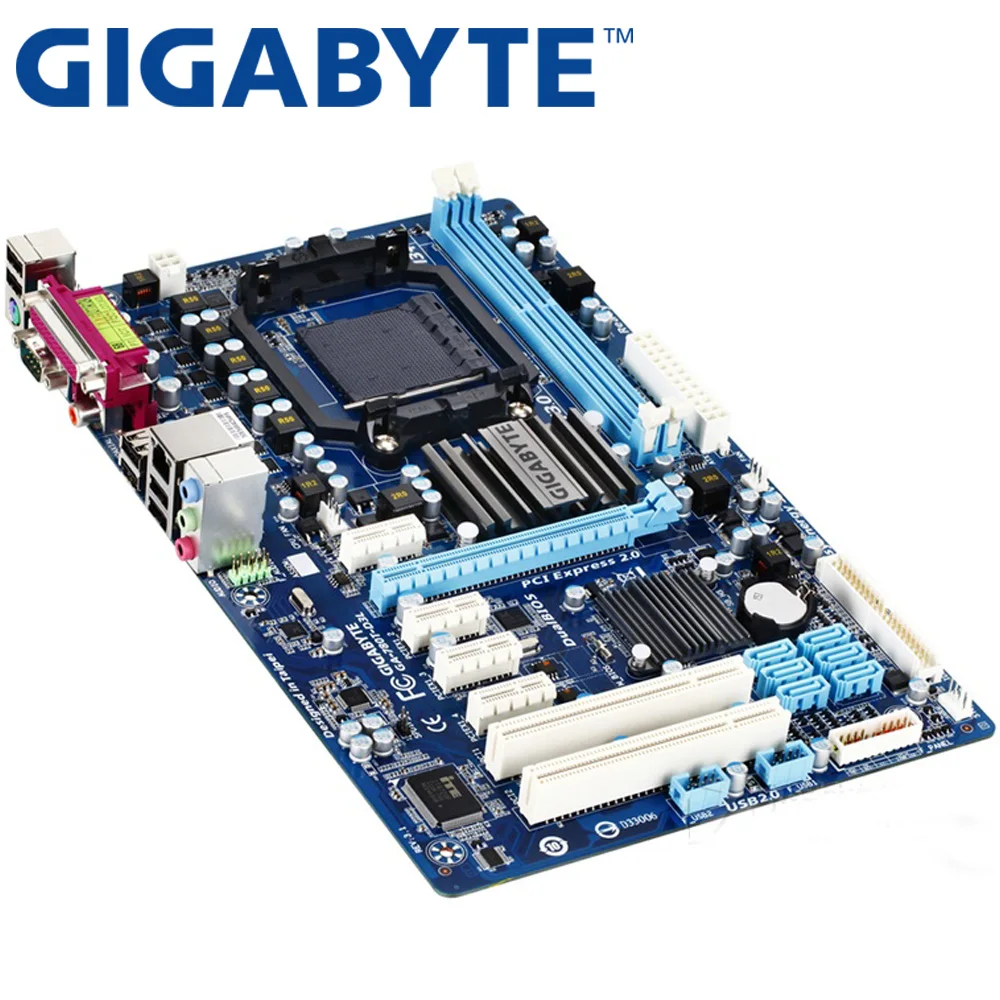GIGABYTE GA 780T D3L рабочего Материнская плата 760 г разъем AM3 + DDR3 16G блок питания ATX для АВФ