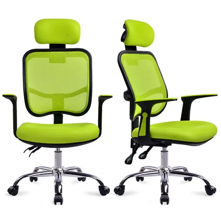 

A Lift Office Chair with Sponge Filler Swivel Chair Mesh Exclusive Chair with Pulley Ergonomic Computer Gaming Armchair