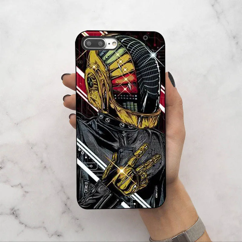 Силиконовый чехол IMIDO Daft в стиле панк для Apple iPhone 6 6plus 6s 7 5 5s 8 7plus 8plus xr чехлы xs xsmax из