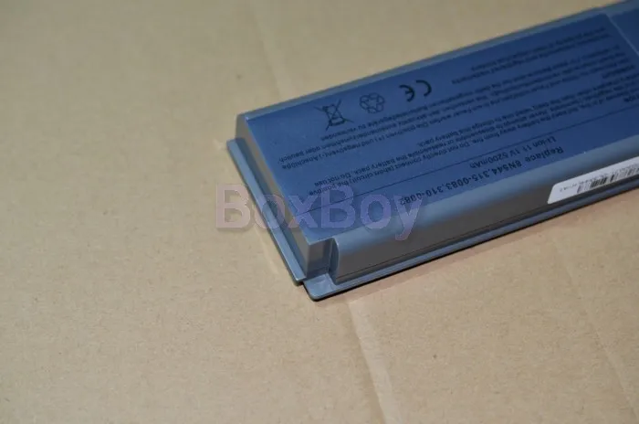 4400 мАч аккумулятор для ноутбука Dell Latitude D800 Inspiron 8500 8600 Precision M60 Y0956 W2391 P2928 BAT1297 8N544 5P144