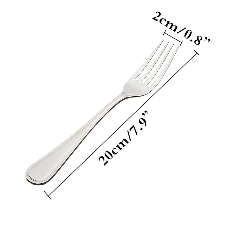 

4 6 10 12pcs Dinner Fork set Stainless steel Serving Fork Slimline pattern Table Forks Dessert Salad Fruit Flatware Cutlery set