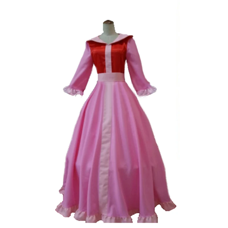 Розовое платье для косплея Belle princess танцевальные костюмы с накидкой 11|pink cosplay