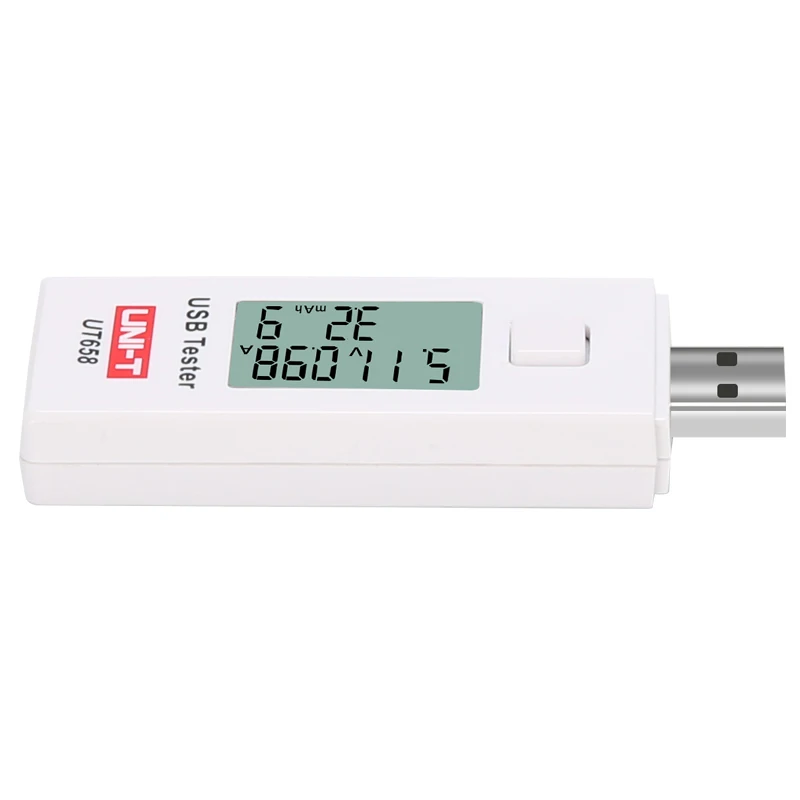 UNI T UT658 UT658B USB тестер Мобильный телефон ноутбук мобильный монитор безопасности