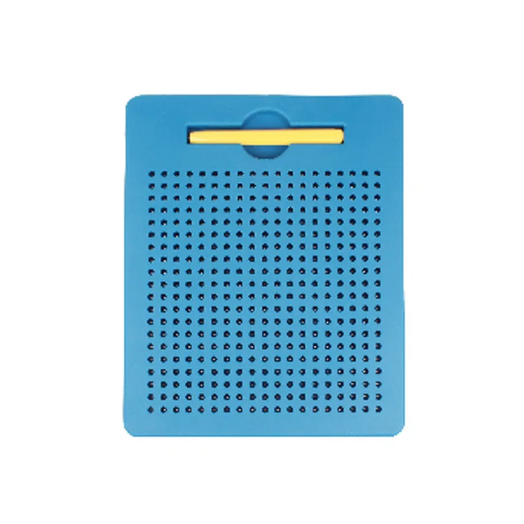 small blue Игрушки для рисования для детей магнитный планшет магнитная подушка доска для рисования магнитные Стальные Бусины Мяч детская обучающая игрушка Подарки Дети искусство - Цвет: small blue