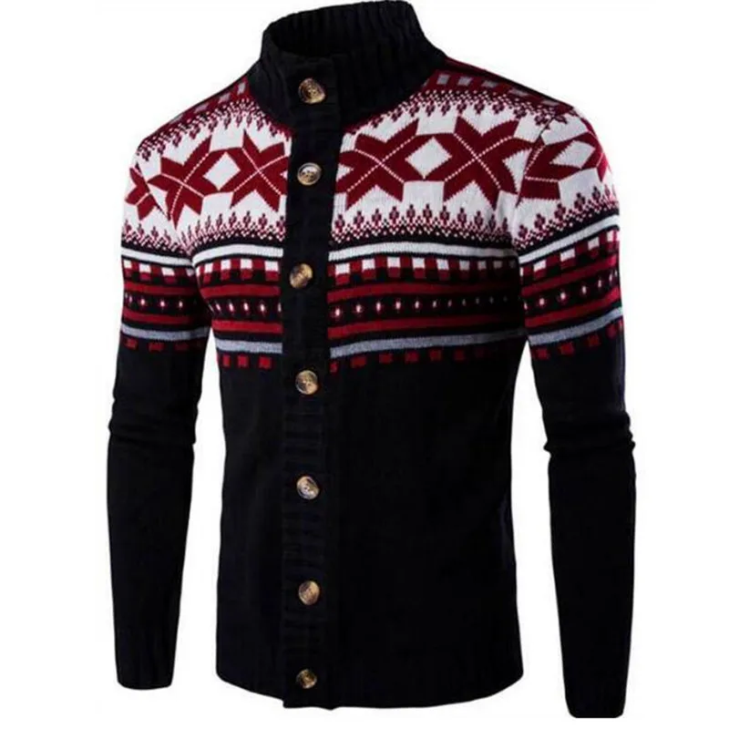 Бесплатная доставка Горячая новинка осень и зима 2018 мужской свитер кардиган