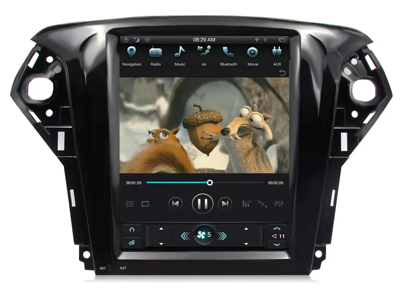 Автомагнитола Tesla 2 + 32 ГБ 10 4 дюйма Android GPS для Ford Mondeo 2007 2012|Автомагнитолы| |