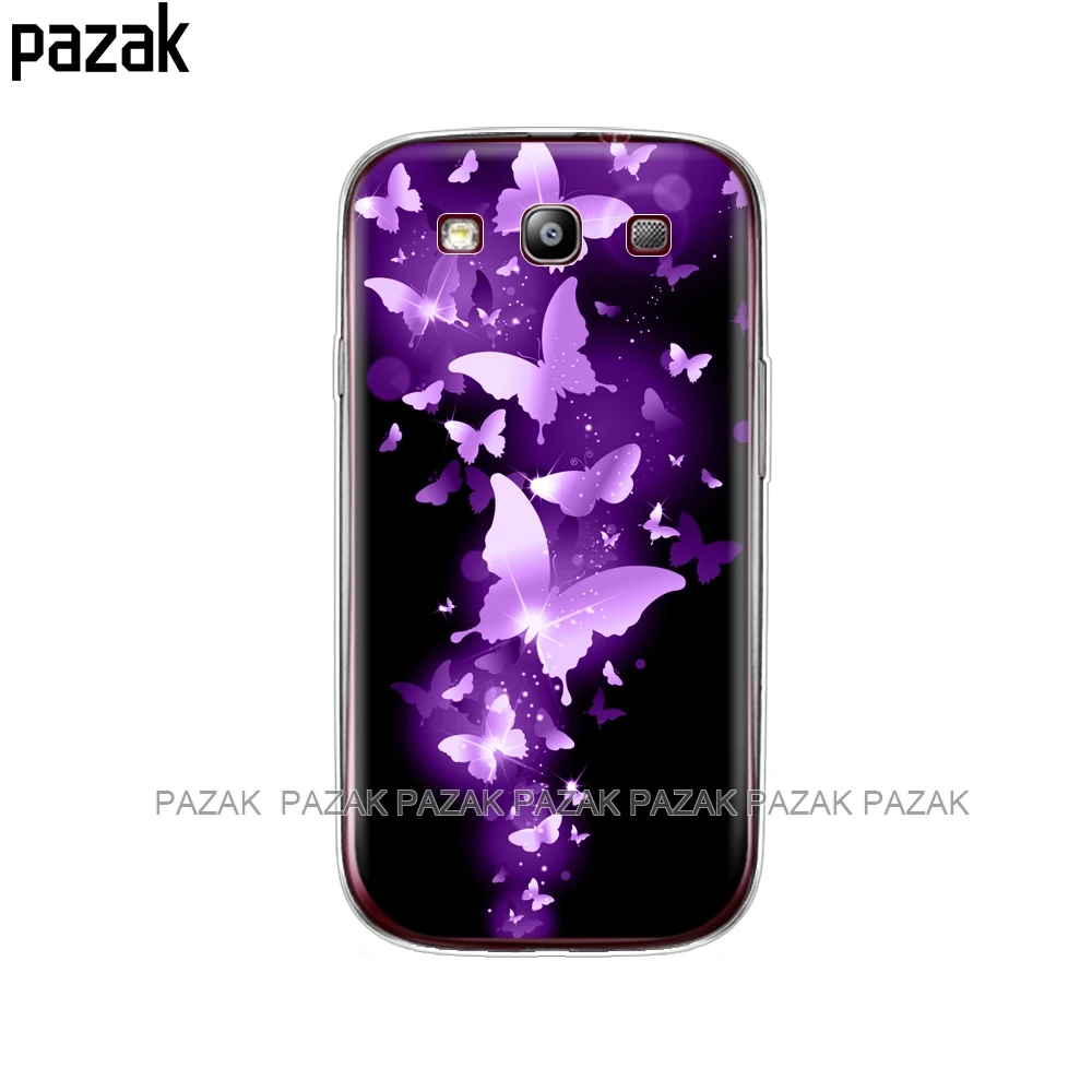 61352 Силиконовый чехол для samsung Galaxy S3, чехол i9300, чехол для samsung S3, мягкий ТПУ 360, полностью защитный чехол с прозрачным принтом для задней панели телефона - Цвет: 61352