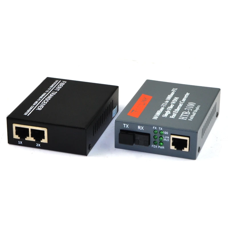1 пара волоконный трансивер 1F2E + 1F1E 25 км|fiber transceiver|100m fiberethernet fiber switch |